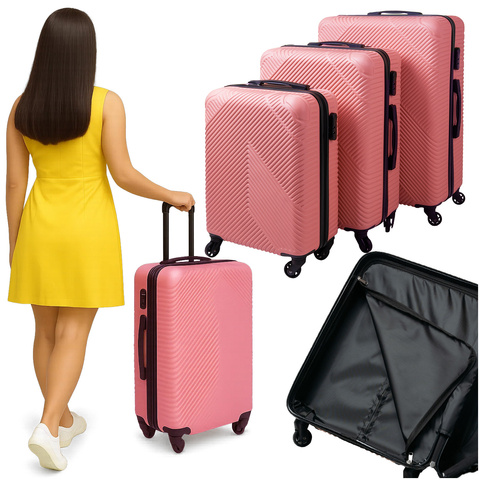 Coffret 3 en 1 - rose Trizand 26663