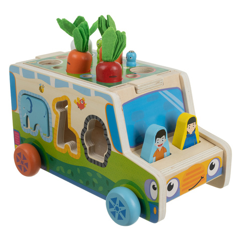 Sorter - autko drewniane Kruzzel 26250