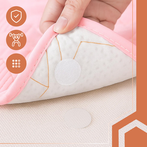 Self-adhesive Velcro 18mm 500pcs white Ruhhy 25884