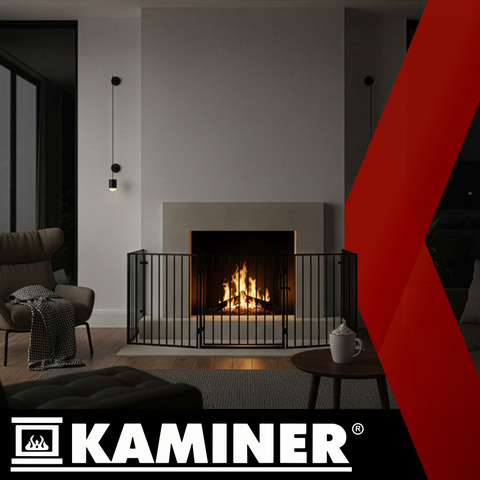 Basic fireplace gate BK-2961