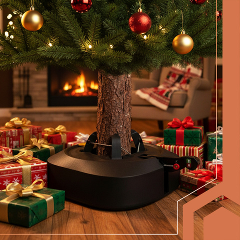 Christmas tree stand - self-clamping Ruhhy 24304