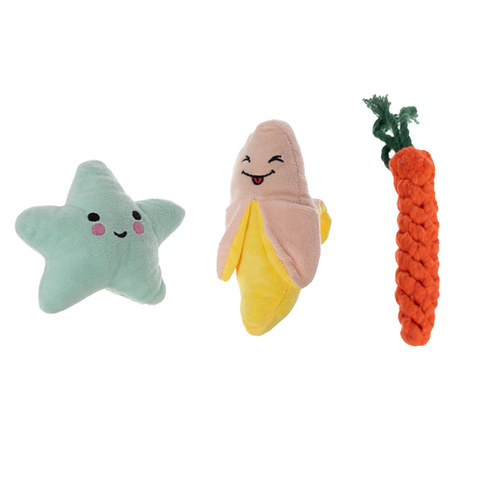 Hundekauspielzeug, Zerrspielzeug - Set 25384