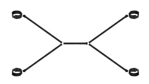 Эротические аксессуары - набор наручников.