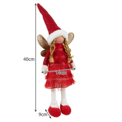 Fairy - Christmas figurine red Ruhhy 22346