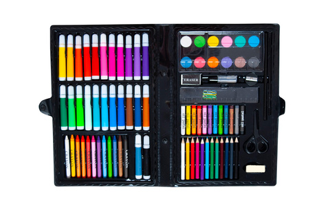 Ensemble de peinture dans une valise 86 pcs 