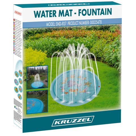 Water mat - fountain 165cm Kruzzel 25478