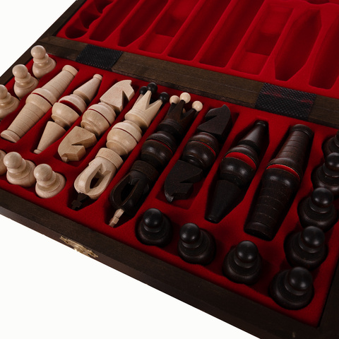 Szachy królewskie 31x31cm Ruhhy 26038