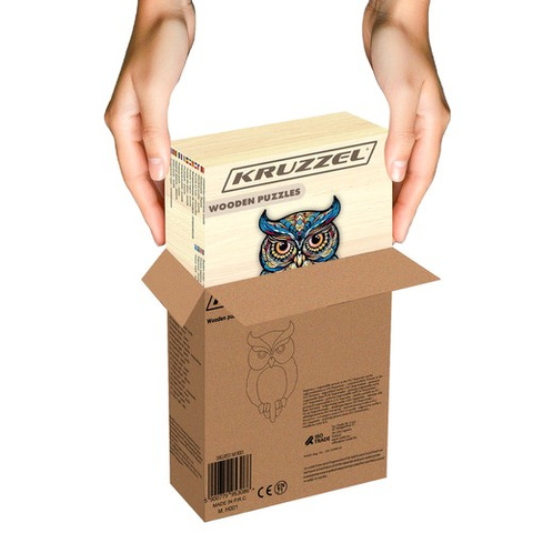 Holzpuzzle - Kruzzel Puzzle 24551