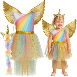 Costume de licorne 3 pièces 110-116 cm Kruzzel 26676