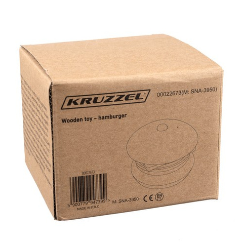 Kruzzel 22673 burger en bois