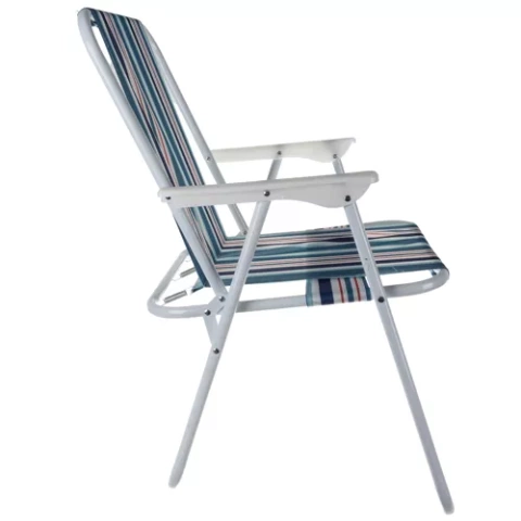 Chaise de jardin Trizand Bergame. bleu 23558