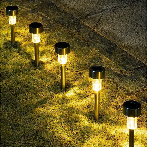 Lampes solaires de jardin - 10 pièces Gardlov 23859