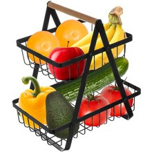 Ruhhy 24265 two-tier fruit/vegetable basket