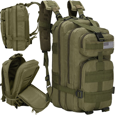 Militärrucksack XL grün