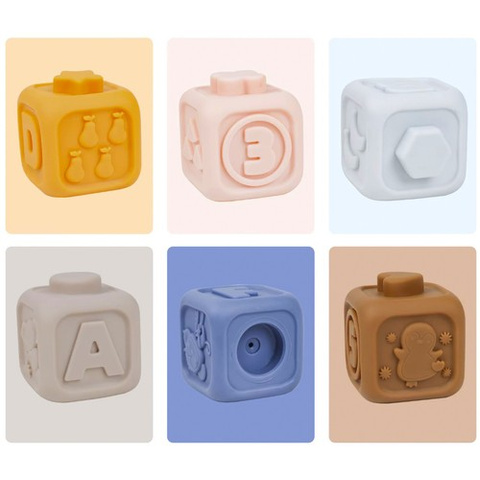 Soft sensory blocks - 13 pcs Kruzzel 24812