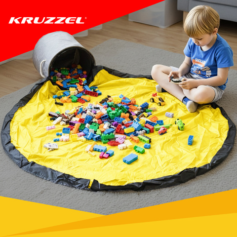 Toy/Block Basket with Mat Kruzzel 19556