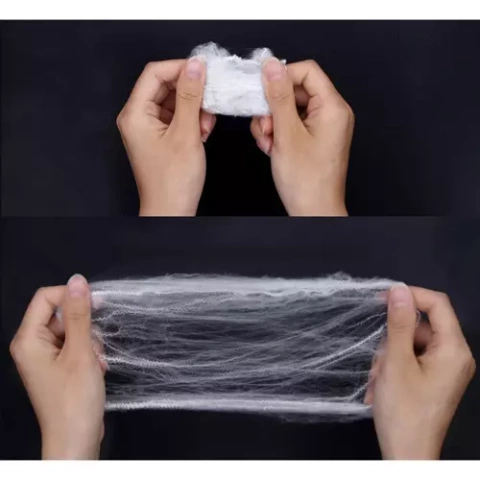 Artificial spider web + 2 spiders Malatec 19759