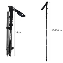 Trekking poles + accessories 2 pcs Trizand 24396