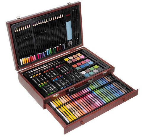 Coffret de peinture en coffret 148 pièces