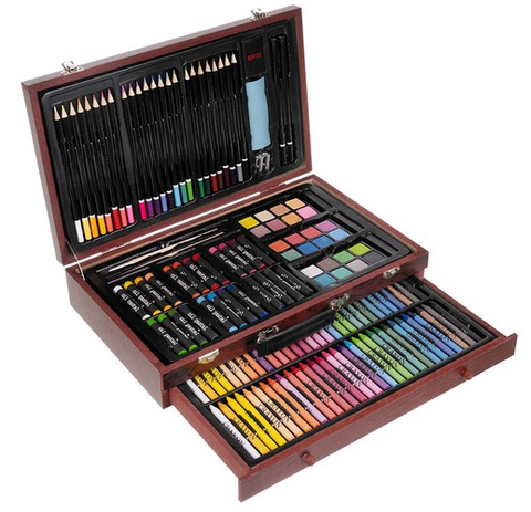 Ensemble de peinture dans une valise 143 pcs