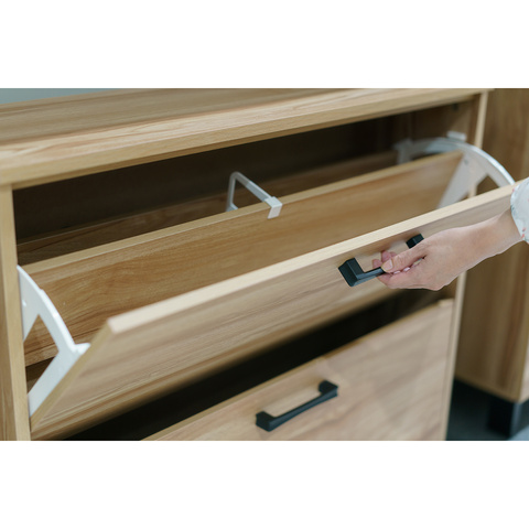 Schwarzer Möbelgriff – 10 Stück. Ruhhy 24190