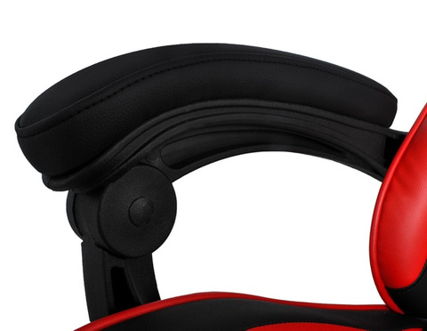 Gaming-Stuhl – Schwarz und Rot Dunmoon