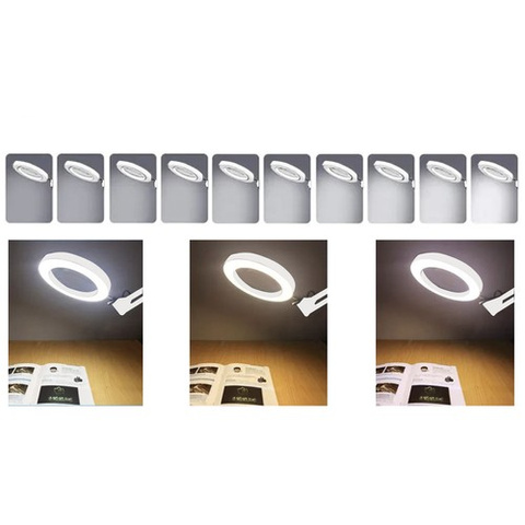 Cosmetic lamp with magnifying glass - white Izoxis 23894