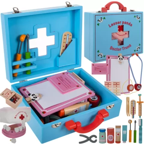 Coffret petit docteur en bois Kruzzel 19869 