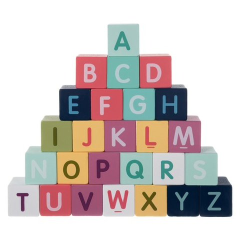 Wooden blocks - city 100pcs Kruzzel 19159