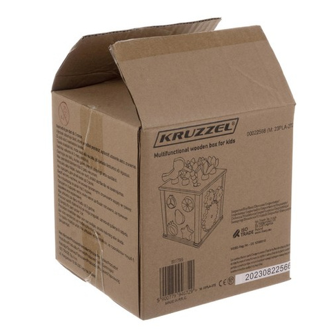 Lernwürfel aus Holz - Sortierer Kruzzel 22566