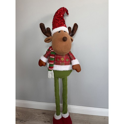 Christmas reindeer - telescopic 95cm Ruhhy 22329
