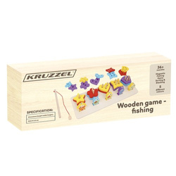 Wooden sorter - fishing Kruzzel 22565