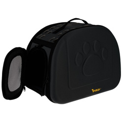 Carrier - bag for dog/cat - black