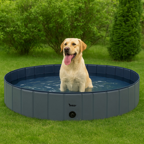 Klappbarer Hundepool/-laufstall 160x30 Purlov 25370