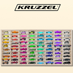 Wooden shelf for cars/springs KRUZZEL 20233
