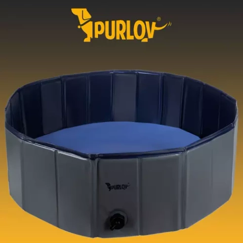 Sulankstomas šunų baseinas/garlas 100x30 Purlov 20929