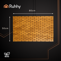 Bambus-Antirutschmatte Ruhhy 26048