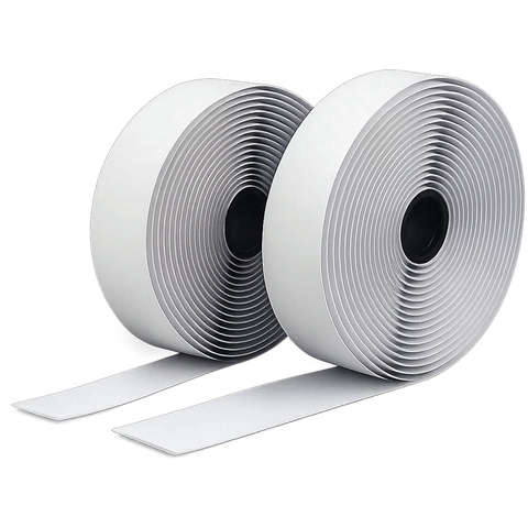 Selbstklebendes Klettband weiß 5m x 2,5cm Ruhhy 25999