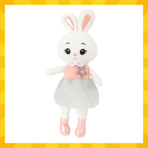 Hase Stofftier 45cm Kruzzel 26761