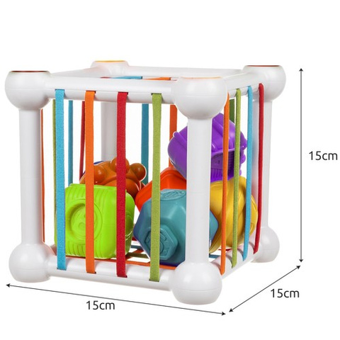 Sorter - sensory cube Kruzzel 20377