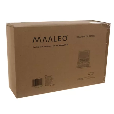 Set de peinture dans une valise - 129 pcs Maaleo 21644