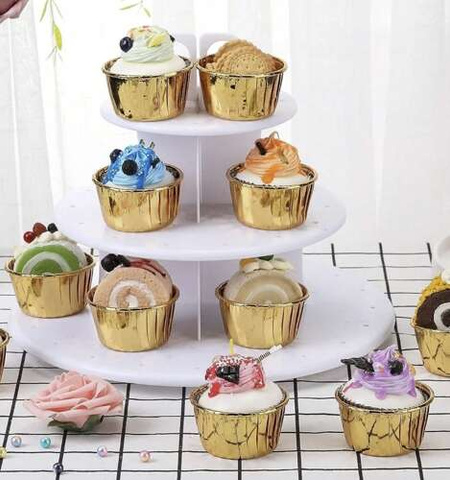 Muffin puodeliai - rinkinys 50vnt Ruhhy 24376