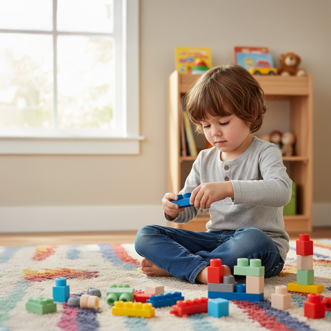 Rubber blocks - sensory 80 pcs. 26575