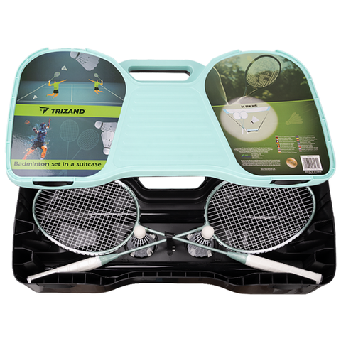 Trizand 25515 Badminton-Set im Koffer