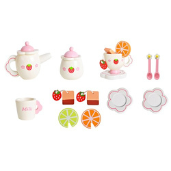 Wooden tea set Kruzzel 21950