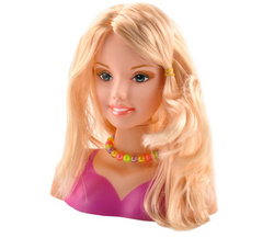 Styling head with accessories