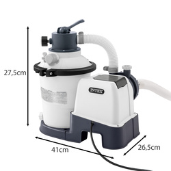 Pompe à sable pour piscine 3500l/h - INTEX 26642