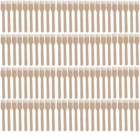 Fourchettes en bois - 100 pcs. Ruhy 20697