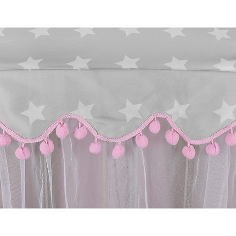 Children's tent gray and pink Kruzzel 23476