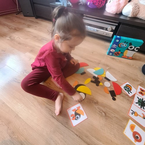 Wooden puzzle - Kruzzel puzzle 22426